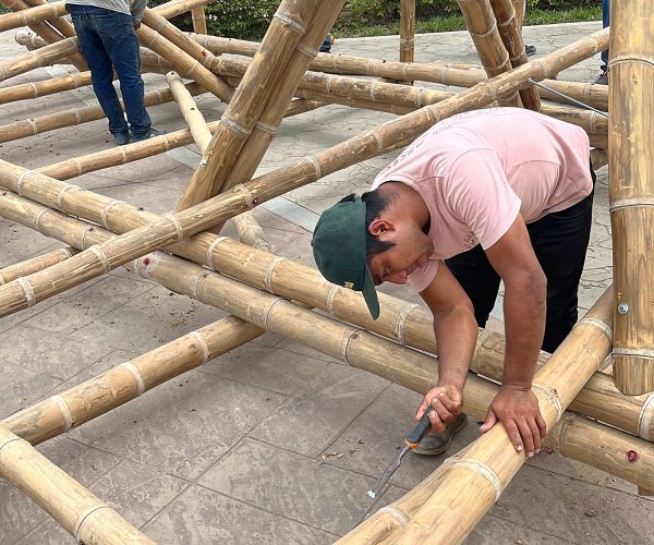 WORKSHOP PARADERO DE BAMBÚ DE DOS ISLAS EN UNIÓN ASHANINKA 16 - FIA OILH6067
